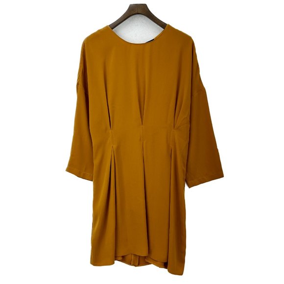 TOPSHOP Vibrant Orange Dress Size 8 - Picture 1 of 3